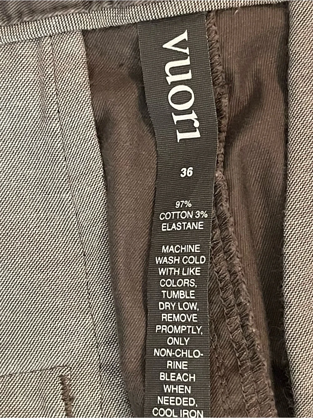 Vuori Grayish Tan GorpCore Adventure Outdoor Pant Size 36
